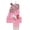 D, variant on Number Birthday Candle for Cake Topper Decoration Pink Crown Theme Birthday Milestone Party Celebration Decoration Number 0