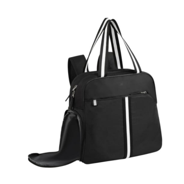 Bolsa de almacenamiento de raqueta de Pickleball Colamx impermeable con zapato Negro