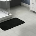 thumbnail image 2 of Garland Rug Traditional Washable Nylon Black Bath Rug, 30" x 50", 2 of 8