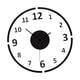 thumbnail image 3 of Reloj de pared acrílico silencioso moderno de 30 x 30 cm, decoración del hogar para restaurante, oficina y comedor., 3 of 9