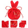 thumbnail image 2 of Shisuyan 10Pcs Lavender Sachets Bags Empty Lavender Sachet Bags with Drawstring, 2 of 8