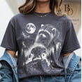 thumbnail image 3 of Vintage Jimothy Raccoon Shirt, Seattle Feral Legend Comfort Colors Tee, Retro Moon Graphic Tshirt, Funny Trash Panda Cottagecore Animal, 3 of 3