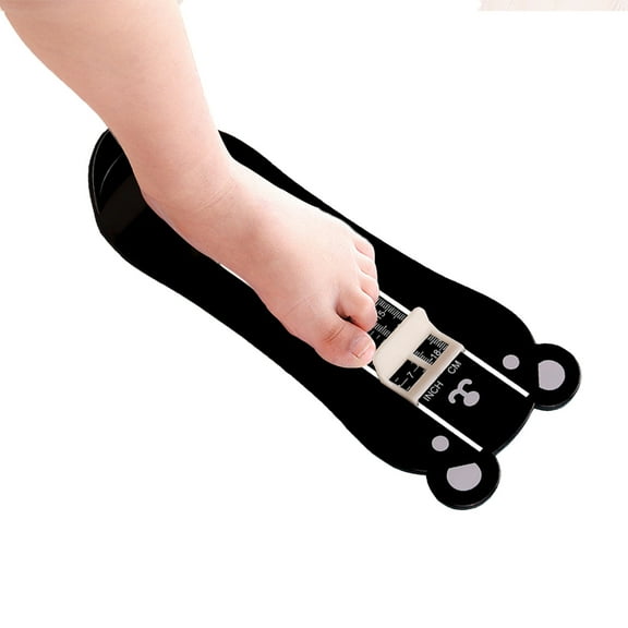 Sunjoy Tech Foot Measuring Device for Infant Kids Adults,Cartoon Bear Foot Length Measure Gauge Shoe Sizer Ruler Home Feet Measurer Accurate Measurement Chart