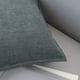 thumbnail image 5 of Cojín Decorativo para Sofá - 45 X 15 X 45 Cm, Funda de Terciopelo Suave | Cojín de Apoyo Lumbar y para La Espalda | Colores: Gris, Beige y Caqui | Cierre de Cremallera | Poliéster Transpirable, 5 of 6