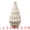 Beige, variant on Unique Bargains Matte Chubby Bud Flower Vase with Wide Opening Ribbed Decorative White