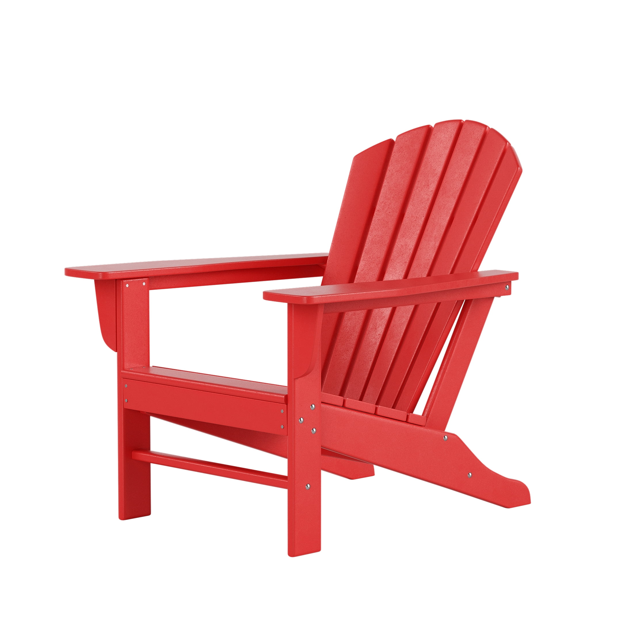 Westin Outdoor Patio Adirondack Chair (Set of 4), Red
