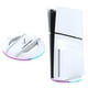 thumbnail image 1 of Soporte vertical para consola PS5 Slim y PS5 Pro con barra de luz RGB Compatible con PS5 Slim/Pro Versión digital y con disco Accesorios básicos, 1 of 6