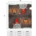 thumbnail image 5 of Christmas Mailbox Covers, Magnetic Post Box Cover Wraps Large Size 25.5x21 in for Garden Yard Decor, 5 of 6