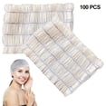thumbnail image 1 of Diademas de Spa Desechables Yinane 100 Piezas Blanco para Mujeres y Niñas, 1 of 8