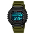 thumbnail image 4 of Hexagonal Waterproof Sports Digital Watch with Luminous Night Function, Multifunctional Outdoor Wristwatch for Active Lifestyle & Fitness Monitoring, 4 of 5