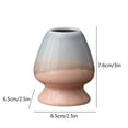thumbnail image 3 of JingChun Ceramic Chasen Stand Matcha Whisk Holder, Traditional Matcha Tea Chasen Holder, 3 of 6