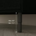 thumbnail image 4 of 35.4-Inch Modern Bathroom Vanity with Durable Sintered Stone Countertop, Waterproof Solid Wood Cabinet, Four Soft-Close Drawers & Free-Standing/Wall-Mount Installation, 4 of 9