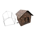 thumbnail image 1 of Casa para gatos impermeable para exteriores, cama aislante cálida, cómoda tienda de refugio para gatos callejeros, casa para mascotas para porche,, 1 of 9