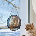 thumbnail image 5 of Christmas Lion Suncatchers, Lion Stained Glass Window Hangings, Lion Christmas, Lion Decor, Lion Ornament Christmas For Families Relaxing Gifts For Women - 172HD402, Lion Stained Glass Window, 5 of 5