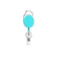 thumbnail image 2 of SZTXJ 20pcs Retractable Keychains, Heavy Duty Carabiner Badge Holder, ID Badge Reel with Retractable Lanyard, Blue, 2 of 5