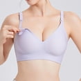 thumbnail image 4 of Lixiuxyad Support Bras for Women Lift No Underwire Women's Comfortable And Transparent Shoulder Strap Cordless Backless Spongeless With Convertible Shoulder Straps, 4 of 6