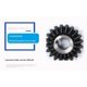thumbnail image 3 of Bevel Gear 1.25 Modulus 20 Teeth with Inner Hole 8mm 10mm 90 Degree Drive Commutation Steel Gears, 3 of 4