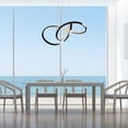 thumbnail image 2 of Finesse Decor Knotted LED Dimmable Chandelier // Chrome, 2 of 4