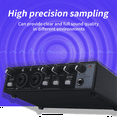 thumbnail image 4 of Professional Audio Interface Sound Card Phantom Power Electric Guitar Sound Mixer Mixing Console Studio Live Recording, 4 of 5