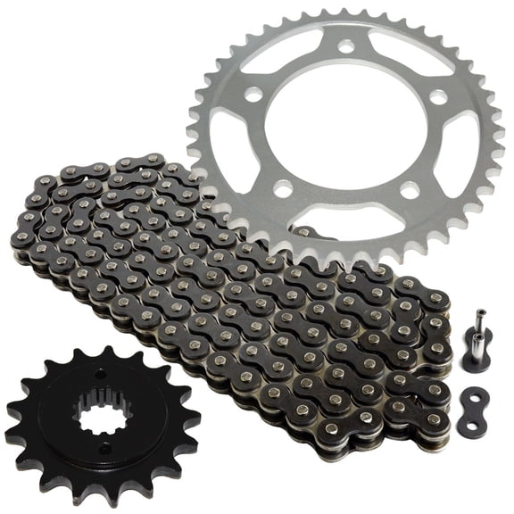 Black Drive Chain And Sprocket Kit for Honda VT750C Shadow Ace 750 1998-2003