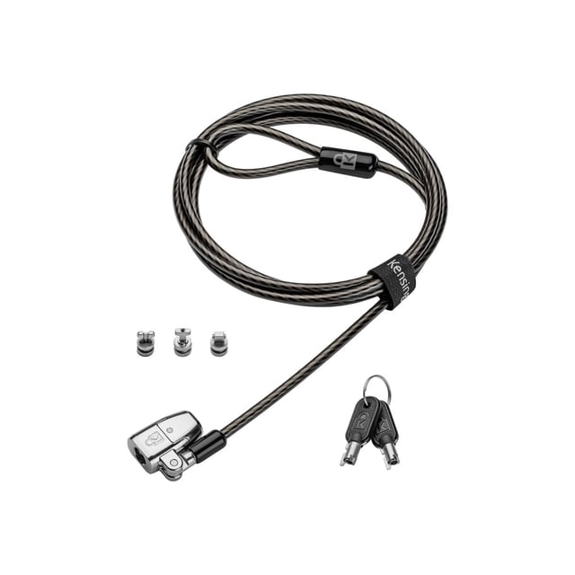 Kensington ClickSafe 2.0 Universal Keyed Laptop Lock - Security cable lock - 6 ft
