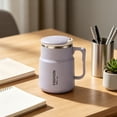 thumbnail image 6 of 600ml Stainless Steel Insulated Mug With Tea Infuser And Lid For Office Coffee Tea, 6 of 7