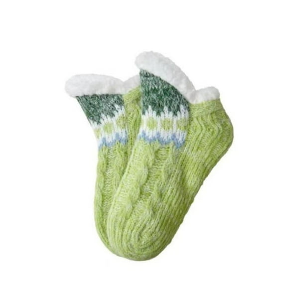 Socks Fashion Slipper Soft Slipper With Non Slip Thickening Adult Bottom Glue Warm Warm Fuzzy For Indoor Home Socks For Women