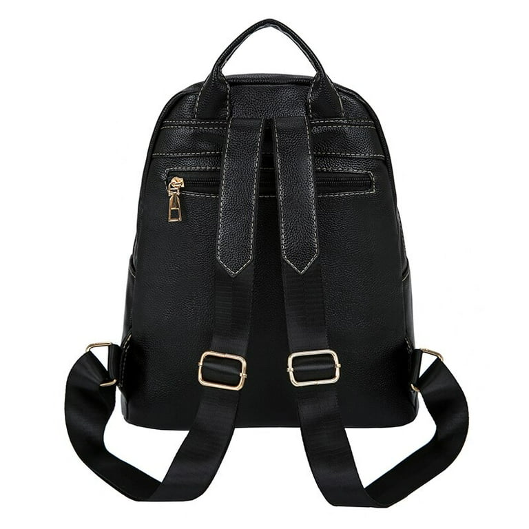 CoCopeaunt Color Women Soft Leather Backpacks Vintage Female