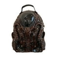 thumbnail image 2 of Todaioua Men 3D Xenomorph Shaped Backpack Y2K Punk Cool Predalien Handbag Women Unique Novelty Alien Purse, 2 of 6