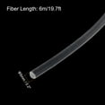 thumbnail image 2 of PMMA Fiber Optic Light Side Glow Cable, 19.7ft Length 0.2in(5mm) OD LED Hotels, KTV, DIY Art, Home Decoration, 2 of 5