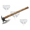thumbnail image 5 of SZCO 26" Vulture Axe with Burnt Ash Wood Handle, Forged Finish Stainless Steel Head & Leather Sheath – Decorative Axe, 5 of 5