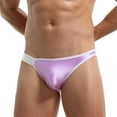 thumbnail image 4 of Sngxgn Men's Cool Breathable Underwear Boxer Briefs(Purple,L), 4 of 4