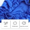 thumbnail image 3 of MasteelfCA Elastic Satin Sleep Long Hair Hat with Button for Braids Dreadlocks Hair, 3 of 7