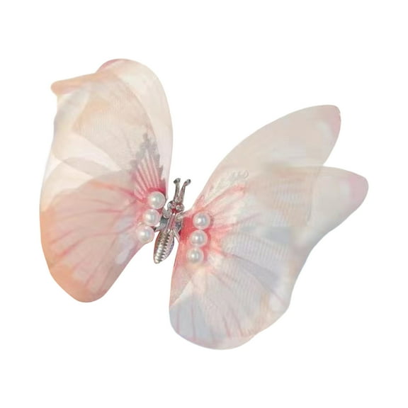 XEGLSBU Bows for Girls Hair Clip Bows Toddler Girls' Active Butterflies Colored Bow Polyester Hair Accessories Kid Onesize Baby Girl Bows Clips Organizer One Size