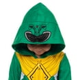 thumbnail image 2 of Power Rangers Unisex Toddler Kids Union Suit MMPR Character 1PC Hooded Pajama For Boys Girls Sleepwear Loungewear Red Green Blue Pink Ranger, 2 of 6