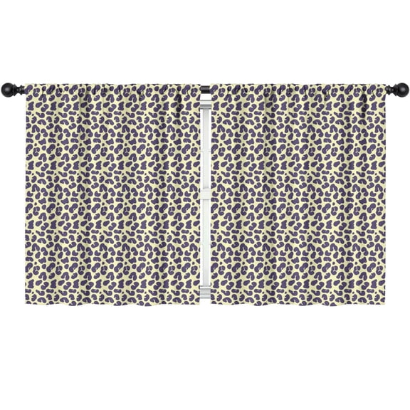 Leopard Print 52x63in(132x160cm) Curtains 2 Panels for Kids Bedroom, Window Drapes for Kids Boys Girls Bedroom Curtains Designed To Spark Joy and Creativity