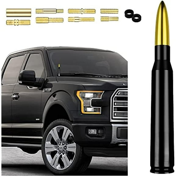 Car Truck Bullet Antenna,auto Antenna Replacement For Gm Chevy Silverado 1500 2500 3500 Hd Avalanche Gmc Sierra 1500 2500 3500 Denali Heavy Duty Picku