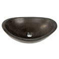 thumbnail image 5 of Eden Bath EB-S005BL-H Stone Canoe Sink - Honed Black Limestone, 5 of 5