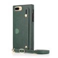 thumbnail image 1 of Iphone 6 Plus 7 Plus 8 Plus Case With Lanyard Loop Pu Leather, 1 of 5
