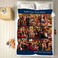 thumbnail image 5 of AISENIN Personalized Christmas Pictures Throw Blanket for Daughter Son, Custom Blankets with 9 Photo Collages for Women Customized Birthday Gifts for Friends Women, 5 of 5