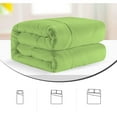 thumbnail image 5 of 3 Piece New Fluffy Pattern Comforter Set, 800 TC, 100% Egyptian Cotton, King/California King Size Sage Solid, 5 of 6