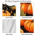 thumbnail image 4 of luoweisi Men's Beach Shorts Quick Dry Swim Trunks with Mesh Lining Thanksgiving Pumpkin XL, 4 of 5