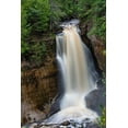 thumbnail image 2 of Day, Richard and Susan 13x18 Black Ornate Wood Framed with Double Matting Museum Art Print Titled - Miners Falls in fall-Pictured Rocks National Lakeshore-Alger County-Michigan, 2 of 4