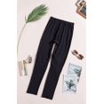 thumbnail image 2 of ABPHQTO Leggings ajustados negros con agujeros florales para mujer, 2 of 5