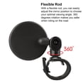 thumbnail image 3 of 2-pack 360° Rotatable Flexible Handlebar Rearview Mirror for Bike MTB Bicycle Cycling Mirror Accessories(1Pair), 3 of 9