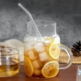 thumbnail image 4 of Bxaolu Glass Pitcher with Lid[Cup], 34 oz/ 1 Liter Water Pitcher, Glass Water Carafe for Cold Brew, Coffee, Lemonade, Iced Tea,Beverage, Heat Resistant Water Glass Jug 1Pack, 4 of 9
