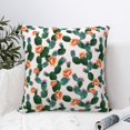 thumbnail image 4 of Honeii Cactuses Print Throw Pillow, Square Decorative Pillow Forms Soft Fluffy Plump Pillow Decorative Pillow Inserts,Couch Pillows-12"x12", 4 of 7
