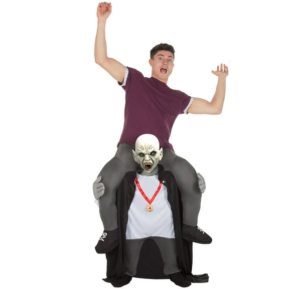 Morph Piggyback Adult Vampire Costume Monster Ride On Scary Costumes Adults Halloween Black XL