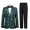 Green, variant on ETHAN Formal Shirt Bow Tie Tuxedo Pant Set (Big Boys), Black