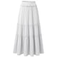 thumbnail image 1 of TaTaai Women's Spring Summer Casual Skirt Solid Color Elastic Waist with Pockets Pleated Ankle Length Long Maxi Skirt Soft Stretchy Gift, 1 of 2